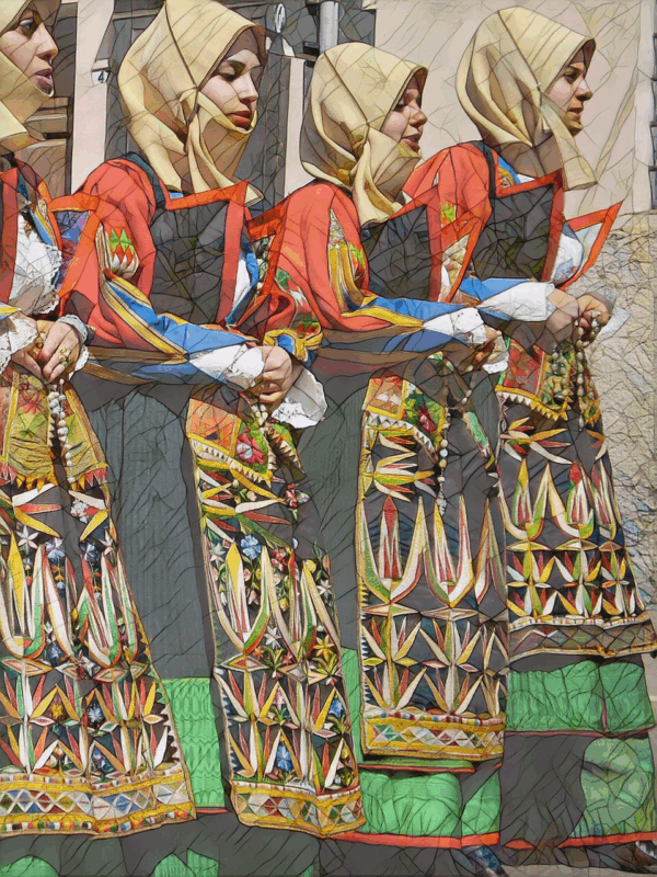 Costume Tradizionale Femminile di Orgosolo: Arte, Storia e Qualità della Sardegna in un NFT Unico